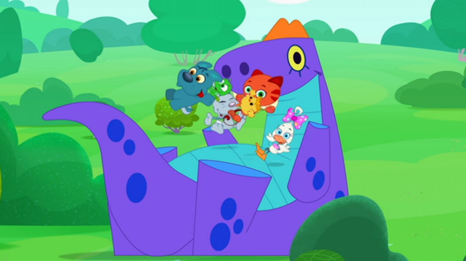 Los minicachorros - Un intruso en el parque - RTVE.es - Los minicachorros | Ver