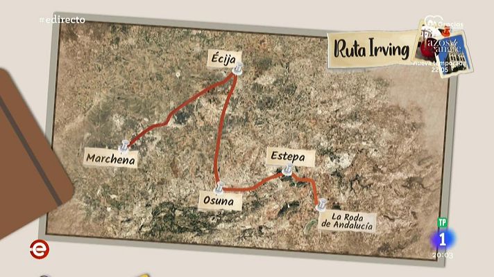 España Directo - Segundo día en la ruta de Washington Irving