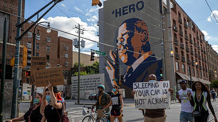 Telediario 1 - El policía que mató a Brooks será acusado de homicidio