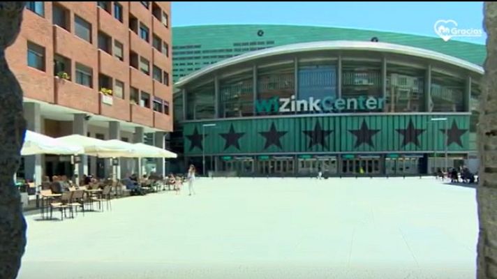 Telediario 1 - El Wizink Center de Madrid se prepara tras el confinamiento