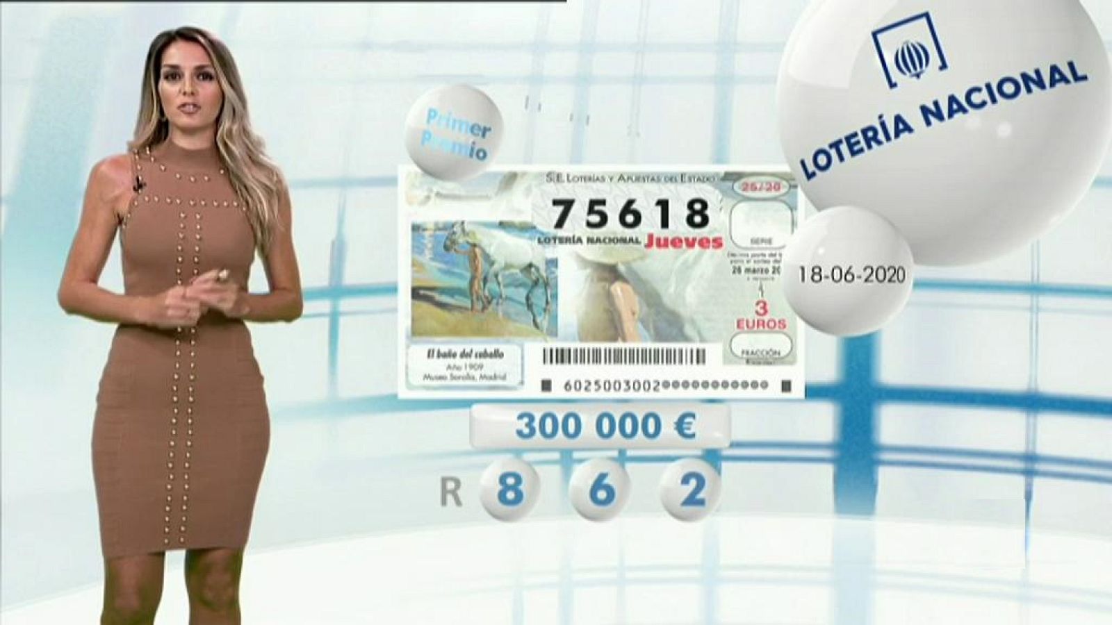 Lotería Nacional + La Primitiva + Bonoloto - 18/06/20 - ver ahora