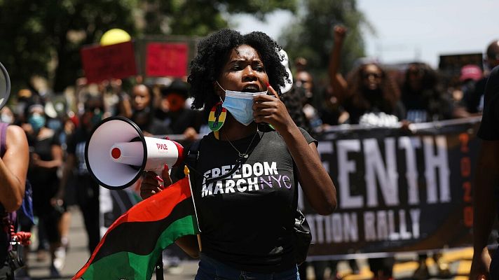 La tarde en 24h - Juneteenth: Expectación en Estados Unidos ante las marchas por el día de la abolición de la esclavitud