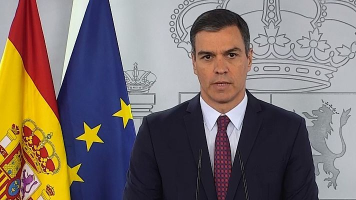 Especiales informativos - Sánchez pide "levantar" España desde "la unidad" y "sin dejar a nadie atrás"