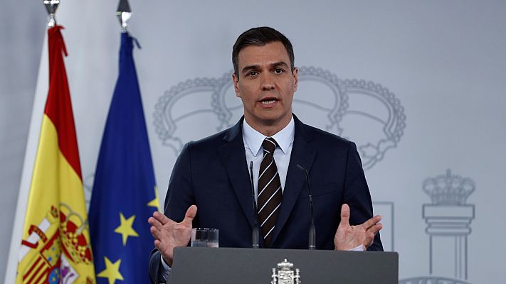 Especiales informativos - Sánchez: "Fuimos golpeados con fuerza, pero resistimos, doblegamos la curva, contuvimos la propagación del virus"