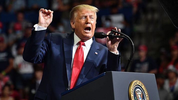 Informativo 24h - Trump retoma los mítines y admite que frenó los test para reducir los casos de coronavirus