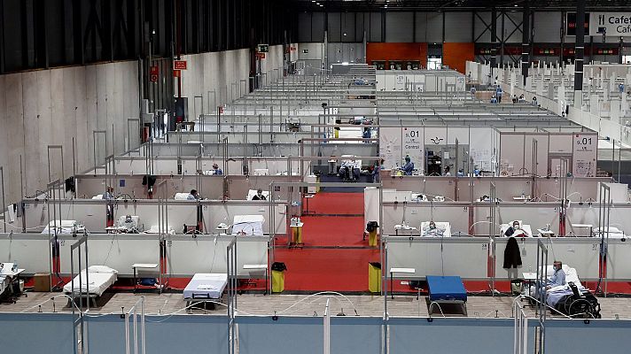 Telediario 1 - La cuarentena, en los testimonios del personal esencial