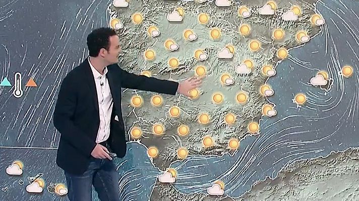 El tiempo - Cielo despejado y temperaturas muy altas este lunes, sobre todo en el sur peninsular