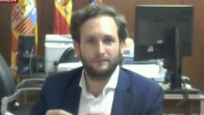 La noche en 24h - Isaac Claver, alcalde de Monzón (Huesca), sobre el rebrote: "Tenemos localizadas a las familias y están bien"