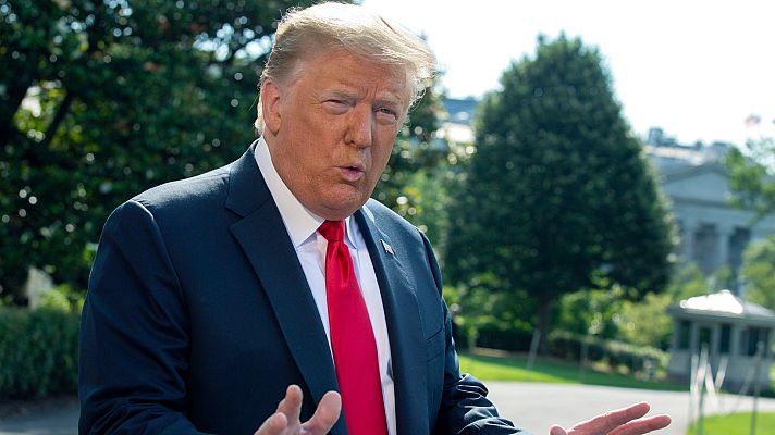 Telediario 1 - Trump congela los visados de trabajo para extranjeros