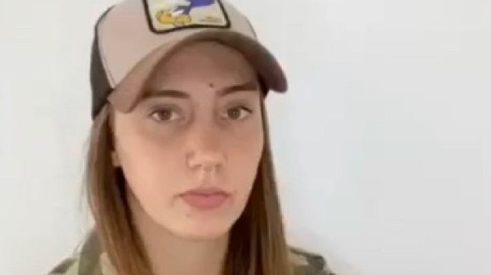 Telediario 1 - Virginia Torrecilla: "Que sepáis que voy a estar a tope, a tope cuando vuelva"