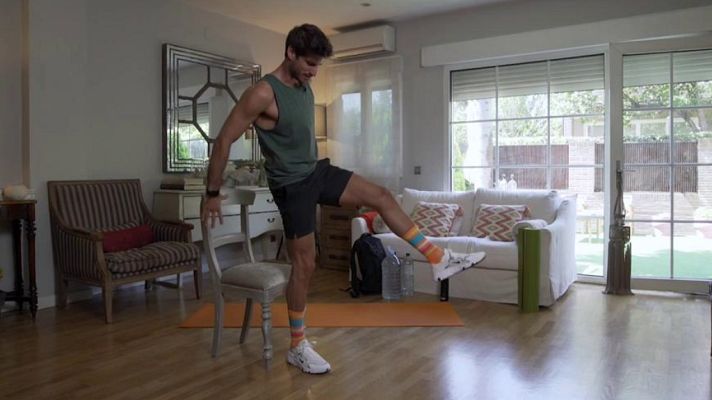 Muévete en casa - Programa 68 (Piernas y abdomen)