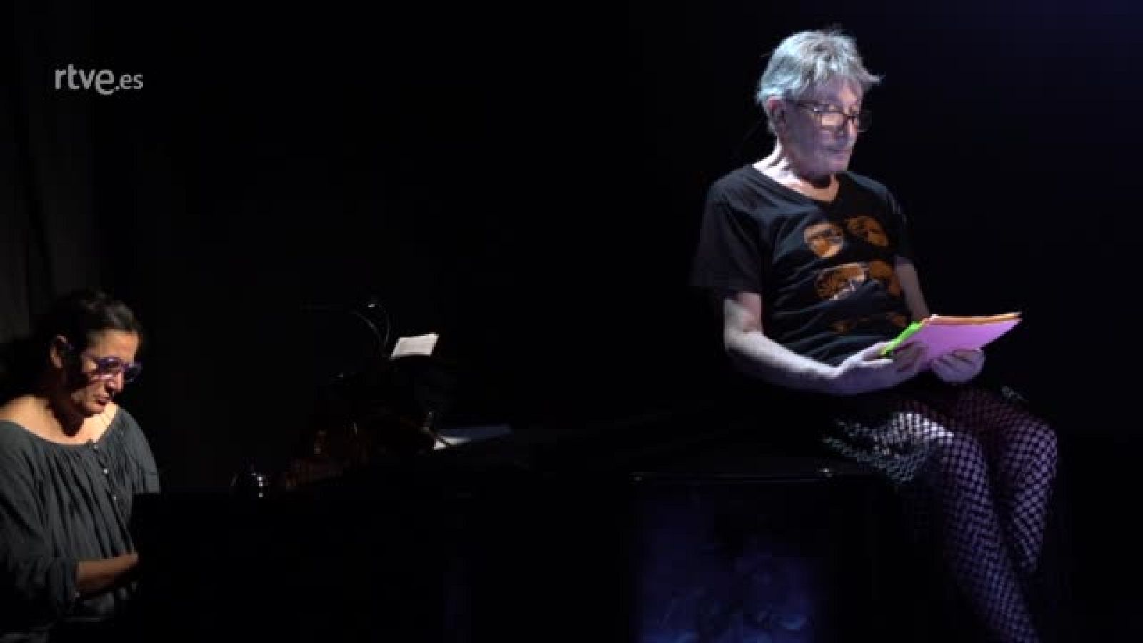 Imprescindibles - Ángel Pavlovsky ensaya para el espectáculo en La Gleva Teatre