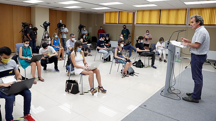 Especial Coronavirus - Coronavirus. Comparecencia de Fernando Simón - 26/06/20