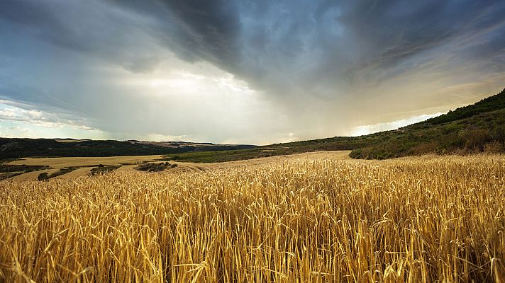 El tiempo - Chubascos y tormentas localmente fuertes en el Ebro y en el Sistema Ibérico