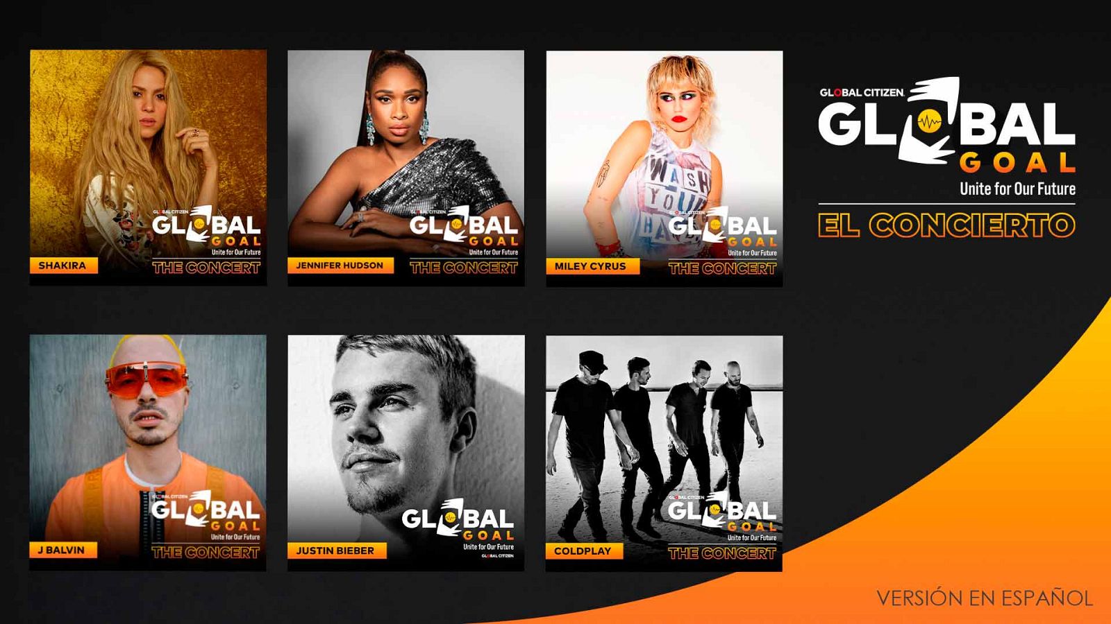 Global Goal: Unite For Our Future - El concierto - Playz - Global Goal: Unite for our future | Ver