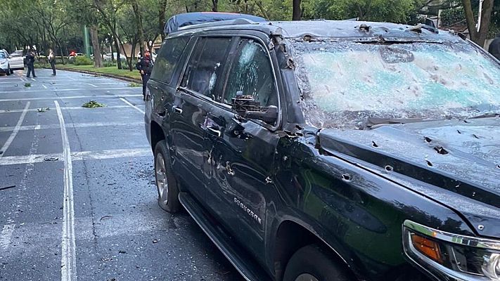 Telediario 1 - El Cártel Jalisco Nueva Generación luce poder en Ciudad de México con un ataque contra el jefe de Seguridad