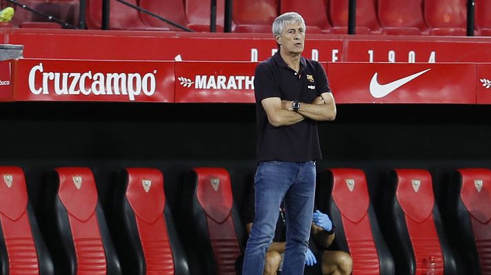 Telediario 1 - Setién: "El club no me ha comunicado que Arthur se vaya"