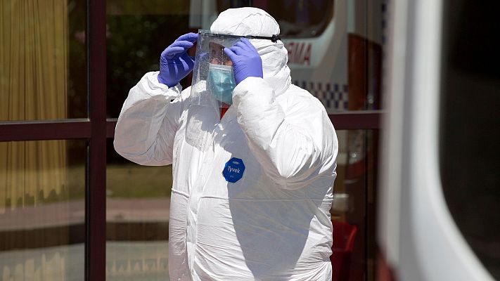 Telediario 1 - Andalucía suma diez de los 26 brotes de coronavirus activos en toda España