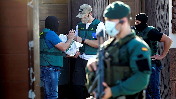 Informativo 24h - 32 detenidos en la mayor operación contra el blanqueo de capitales procedentes del narcotráfico en La Línea, Cádiz