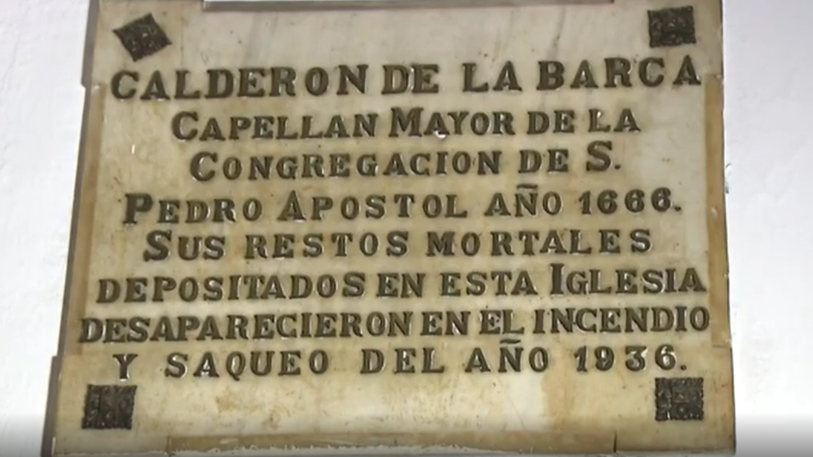 Científicos confían en hallar la urna con los restos de Calderón de la Barca en julio desaparecidos por la Guerra Civil - RTVE.es - Telediario 1 | Ver