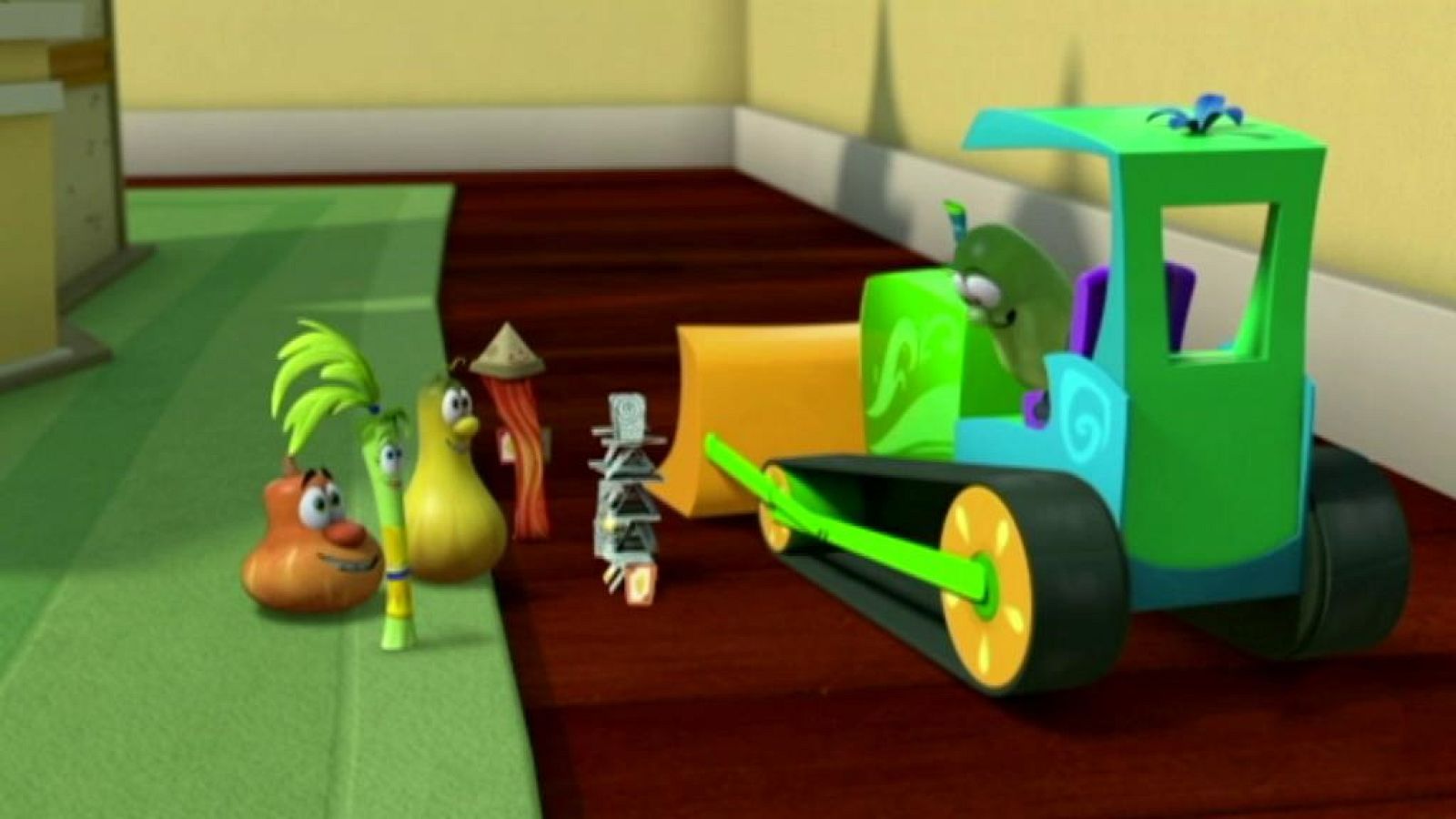Veggie Tales   - Larry gana una excavadora - RTVE.es - Veggietales | Ver