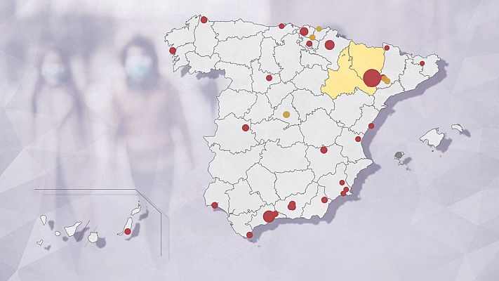 Telediario 1 - Albacete y Castellón se suman al medio centenar de brotes de coronavirus en España