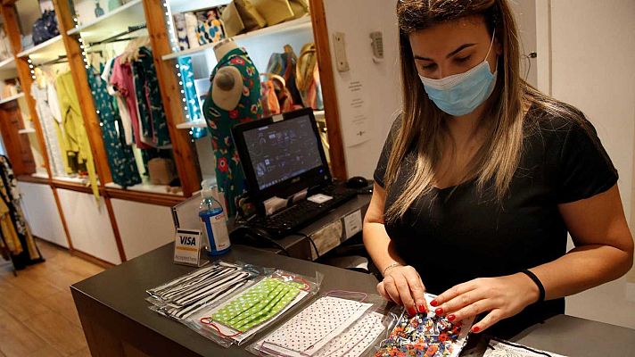 Telediario 1 - El Banco de España pide un plan ambicioso de reformas y ajustes