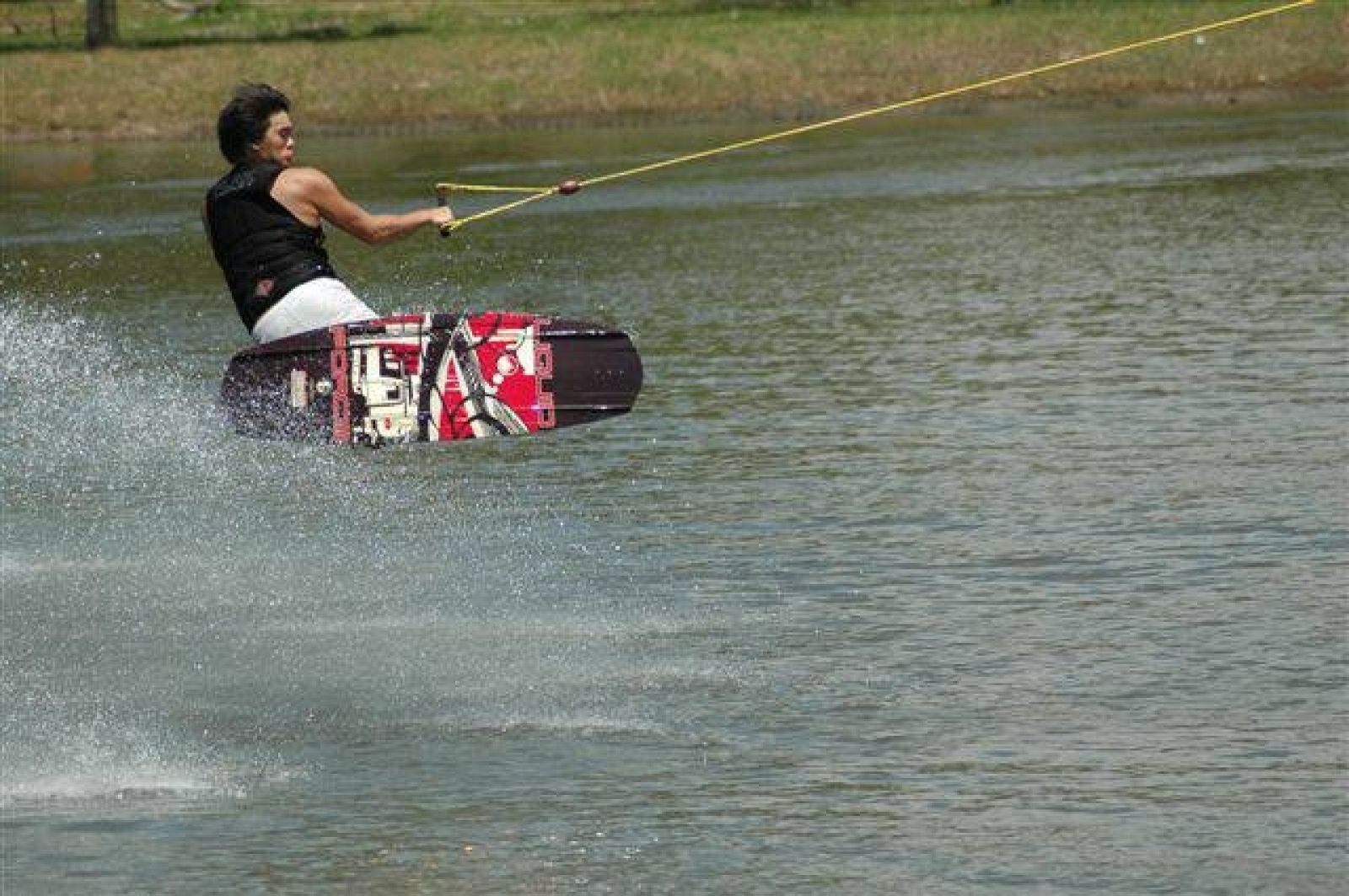 Acrobacias sobre el agua
