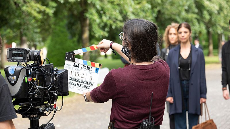 Telediario - Así ha sido el comienzo del rodaje de 'Ana Tramel. El juego'