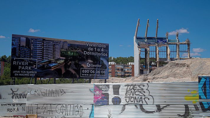 Telediario 1 - Las últimas horas del estadio Vicente Calderón