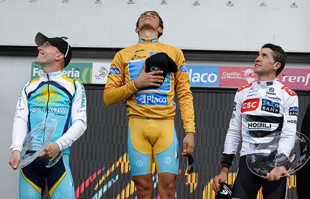 Vuelta ciclista a España - Contador y su triple corona