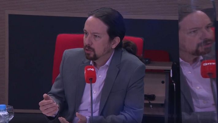 Telediario 1 - Iglesias descarta ser imputado en el 'caso Dina' y no contempla dimitir