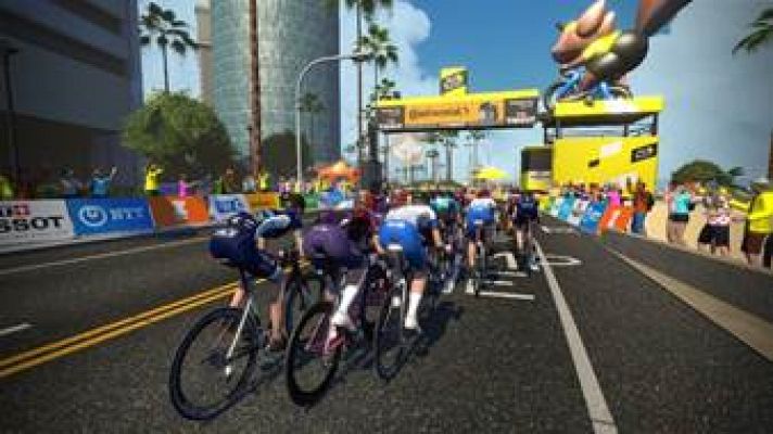 Tour de Francia - La británica April Tacey se adjudica la primera etapa del Tour de Francia Virtual femenino