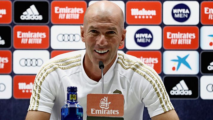 Telediario 1 - Zidane: "No queremos arriesgar con Hazard"
