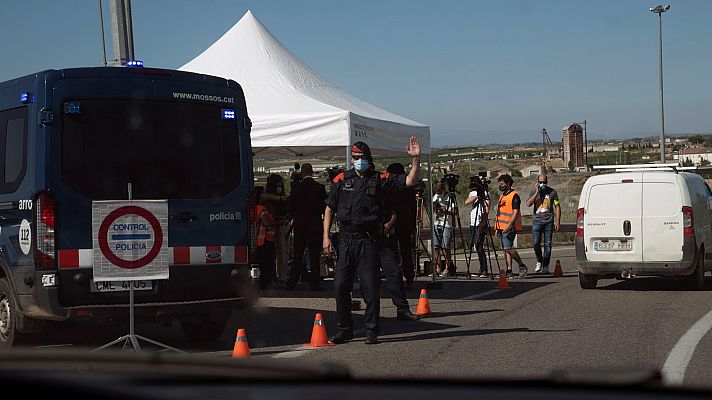 Telediario 1 - ¿Cuándo se confina a un territorio por un brote?