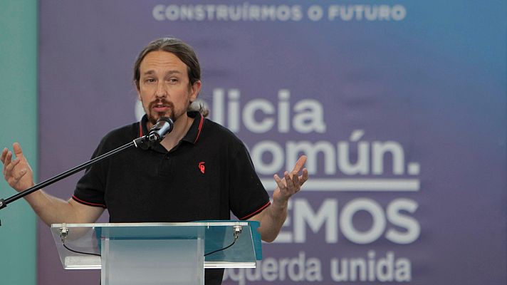 Telediario 1 - Casado y Arrimadas censuran los ataques de Iglesias a los medios de comunicación