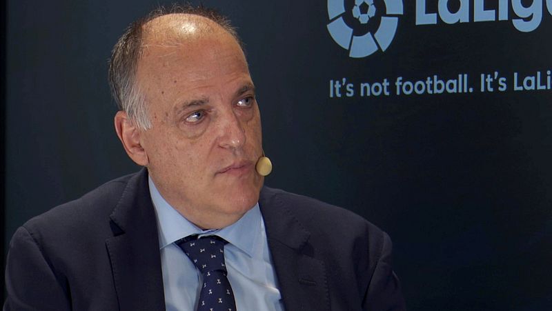 Tebas: "Al VAR le pongo un 7, falta explicarlo" - Informativo 24h | Ver