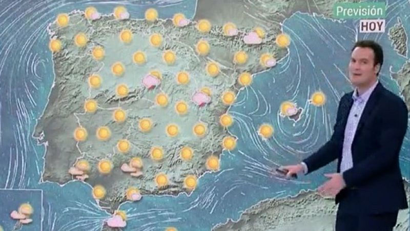 Las temperaturas continúan al alza en la mayor parte del país