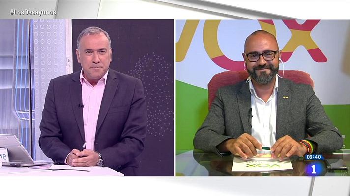 Los desayunos - Ricardo Morado: "No vamos a dar un paso atrás, Vox ha llegado a Galicia para quedarse"