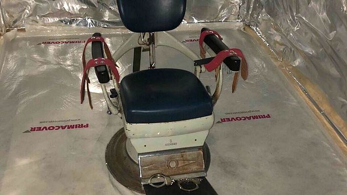 Telediario 1 - Localizada una cámara de tortura en Holanda