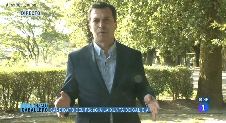 Los desayunos - Gonzalo Caballero (PSdeG): "Galicia necesita un presidente que defienda la salud de los gallegos"