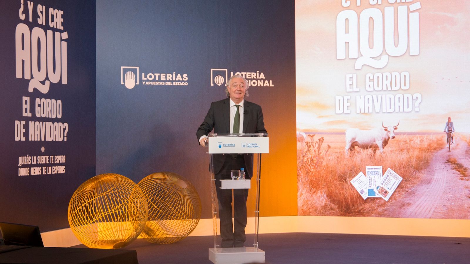 Comienza la venta de la Lotería de Navidad: "Este año, tenemos más ganas que nunca de repartir suerte"