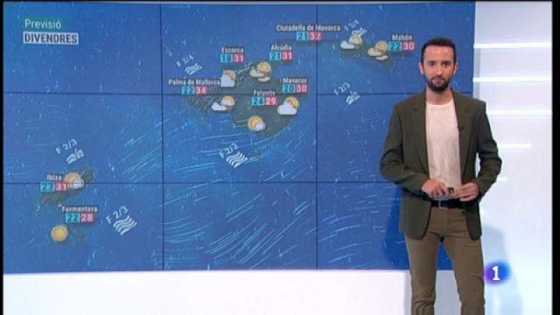 El temps a les Illes Balears - 09/07/20