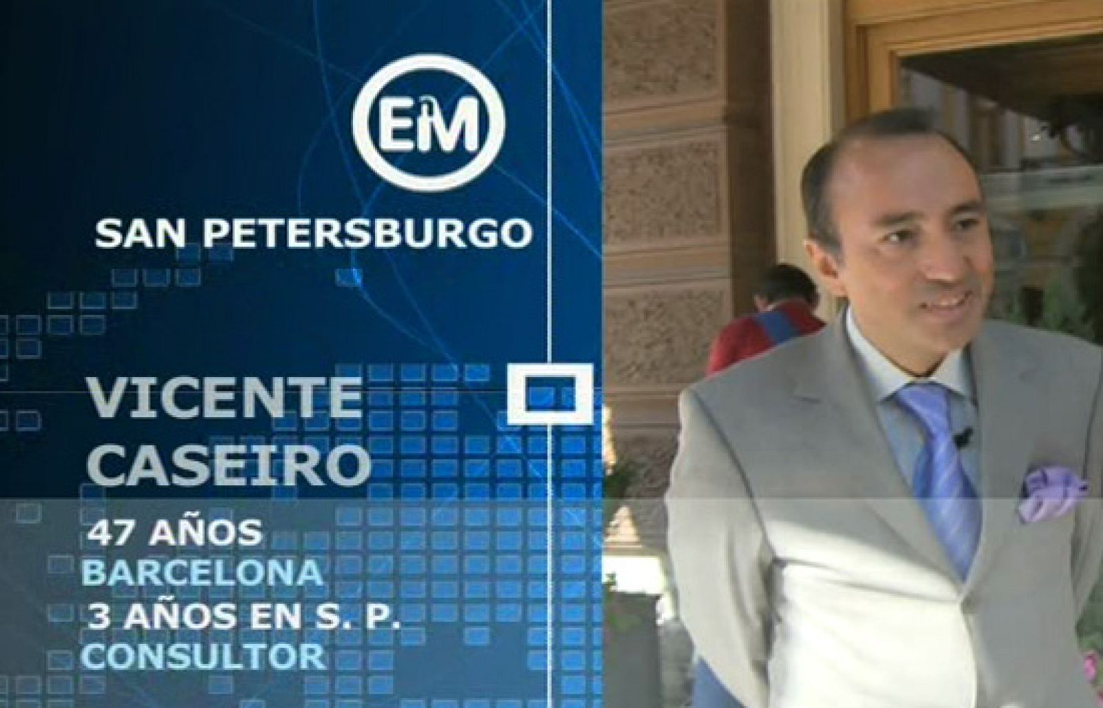 Españoles en San Petersburgo. Vicente