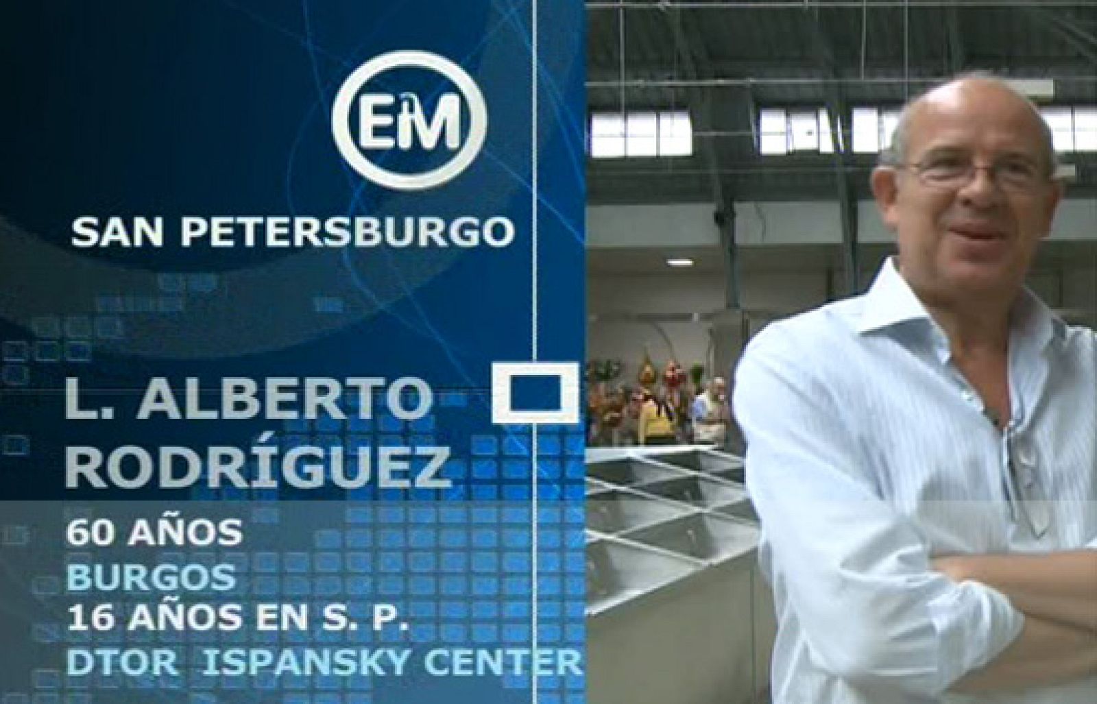 Españoles en San Petersburgo. Luis Alberto