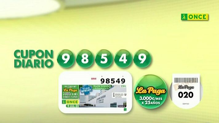 Sorteos ONCE - Sorteo ONCE - 09/07/20