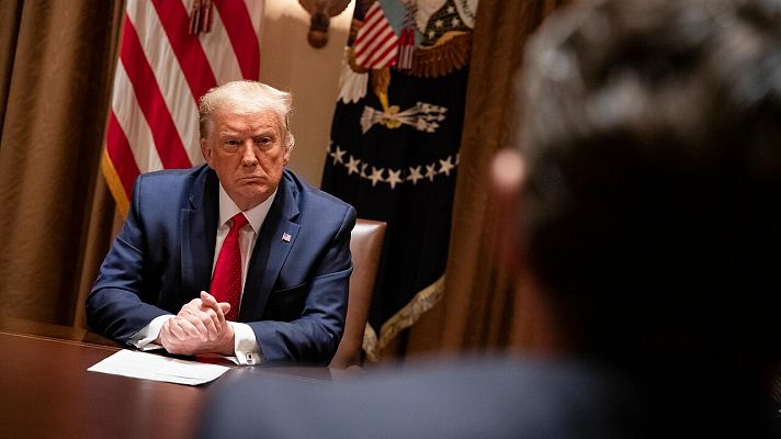 Telediario 1 - El Supremo de EE. UU. insiste en que Trump no puede negarse a dar sus documentos financieros