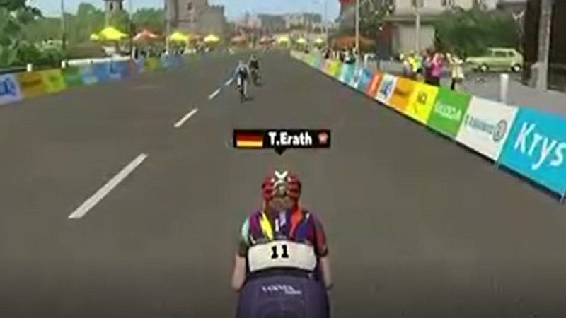 Tanja Erath gana la tercera etapa del Tour Virtual