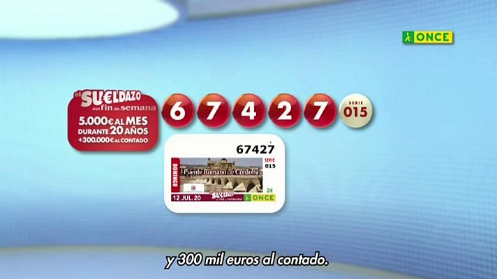 Sorteos ONCE - Sorteo ONCE - 12/07/20