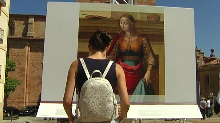 Telediario 1 - El Museo del Prado se asoma a las calles de Sigüenza